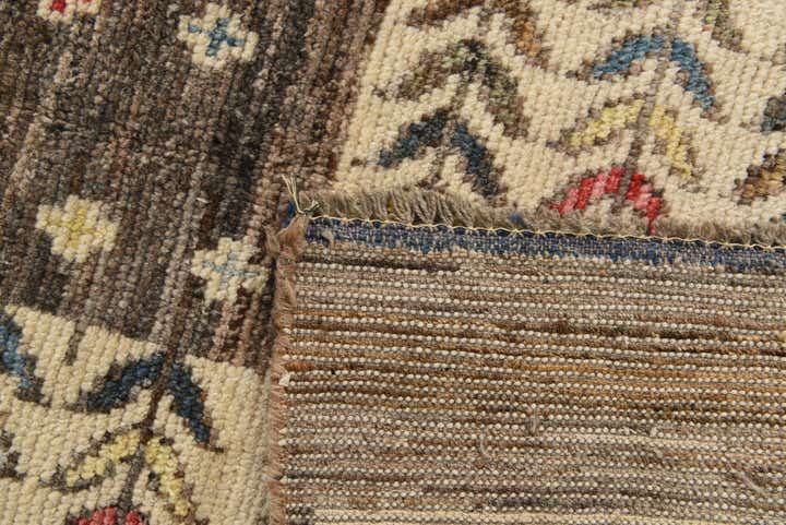 6' 4 x 10' Hand Knotted Ariana Ziegler Wool Rug