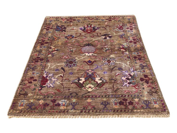 Detail image of 3' 4 x 5' 1 Hand Knotted Ariana Ziegler Rug