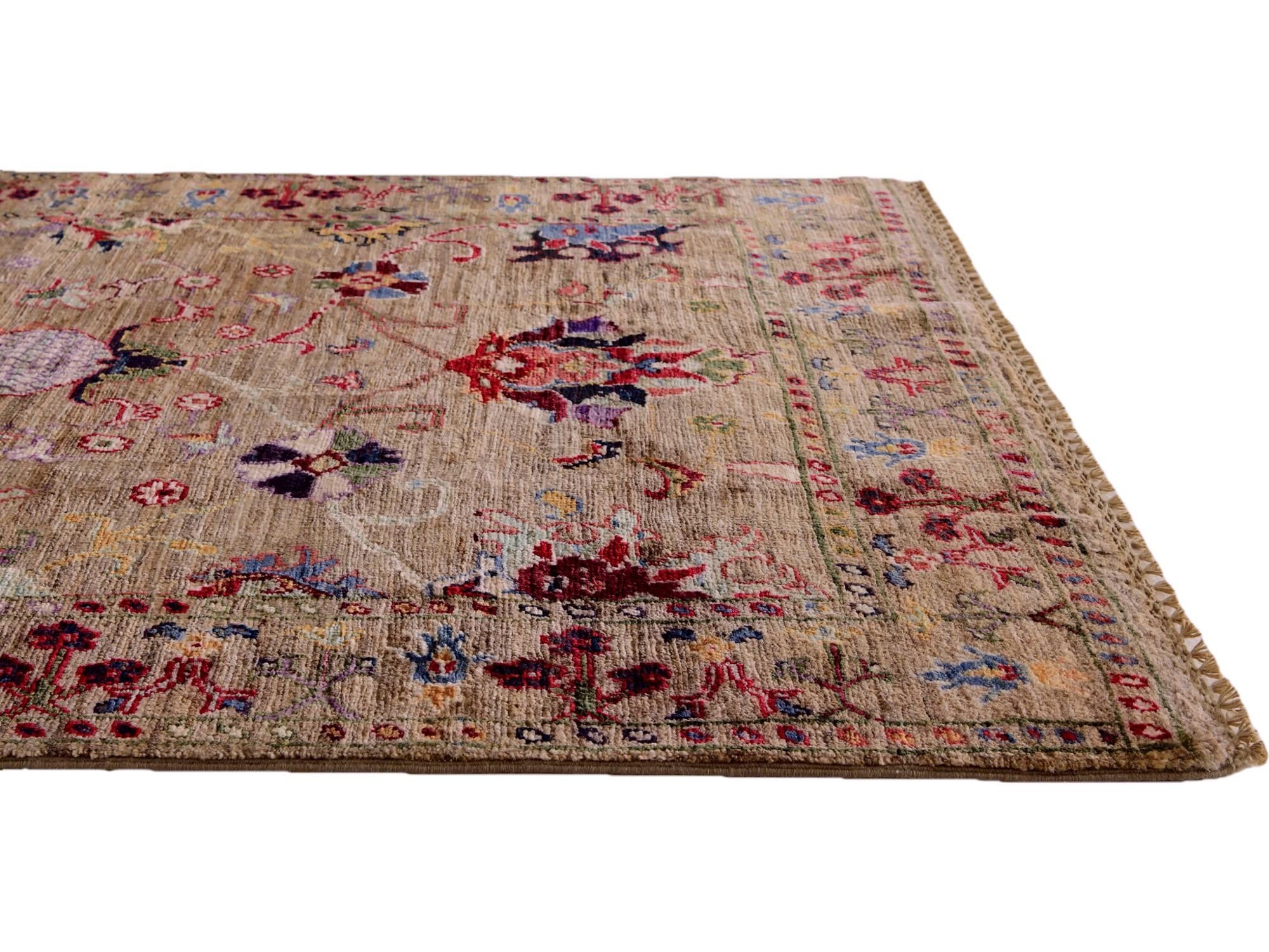 3' 4 x 5' 1 Hand Knotted Ariana Ziegler Rug