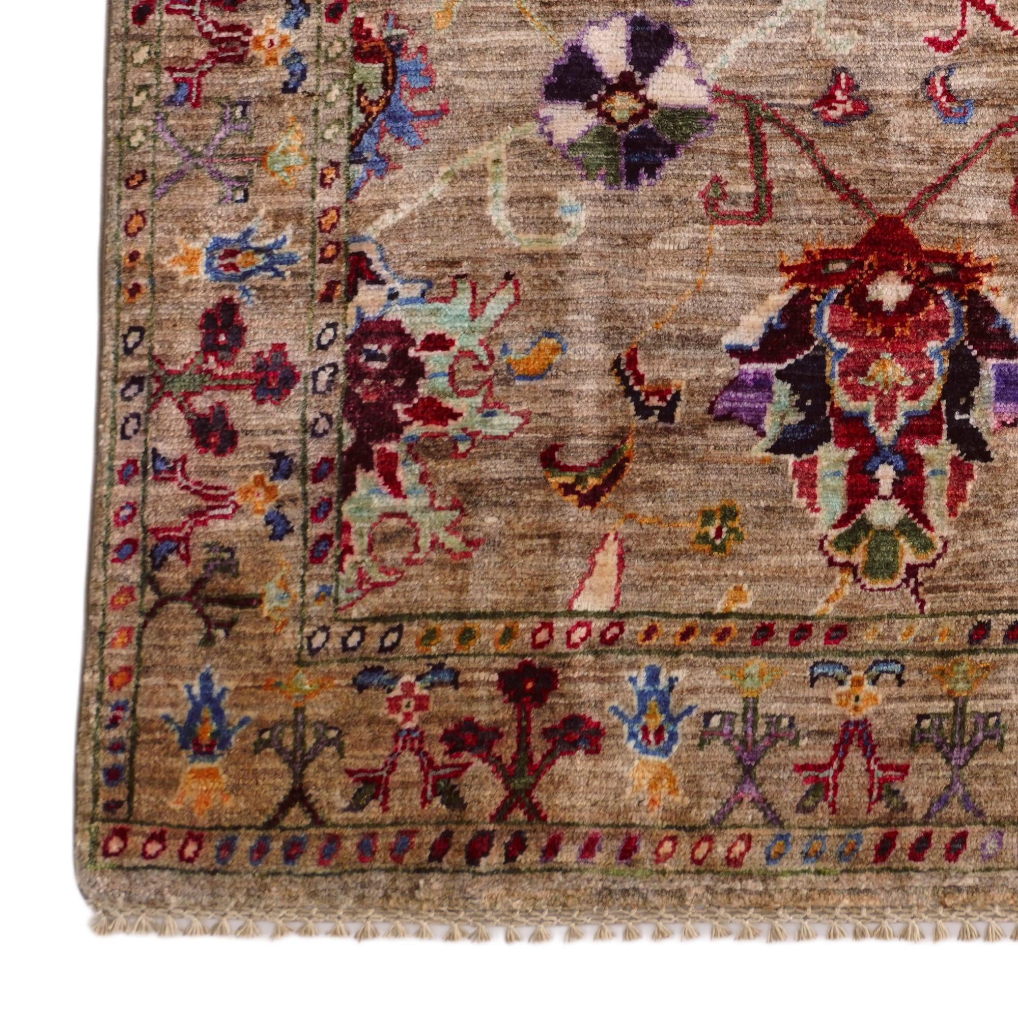 3' 4 x 5' 1 Hand Knotted Ariana Ziegler Rug
