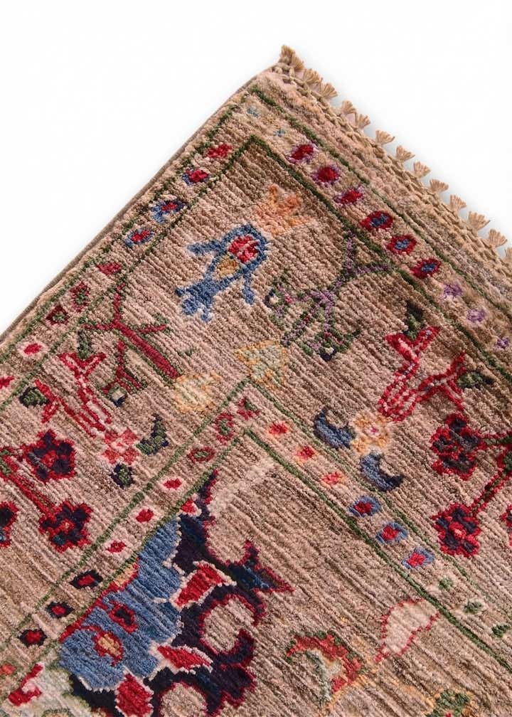 3' 4 x 5' 1 Hand Knotted Ariana Ziegler Rug