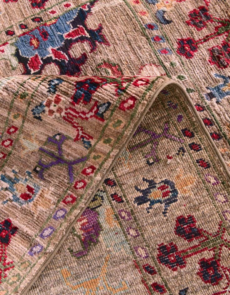 Detail image of 3' 4 x 5' 1 Hand Knotted Ariana Ziegler Rug