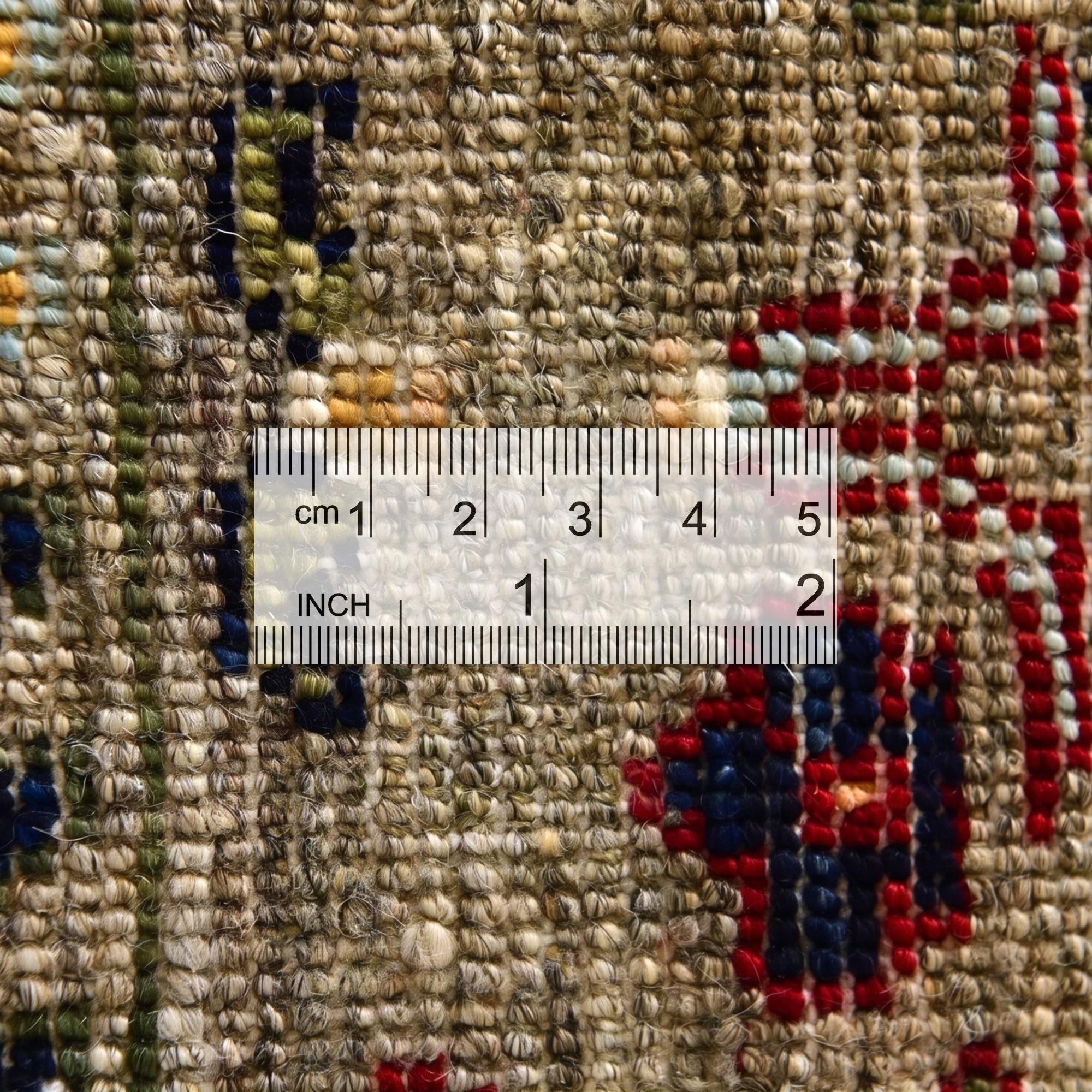 3' 4 x 5' 1 Hand Knotted Ariana Ziegler Rug
