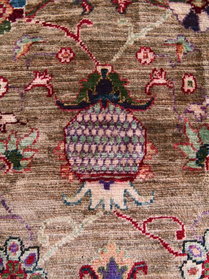 3' 4 x 5' 1 Hand Knotted Ariana Ziegler Rug