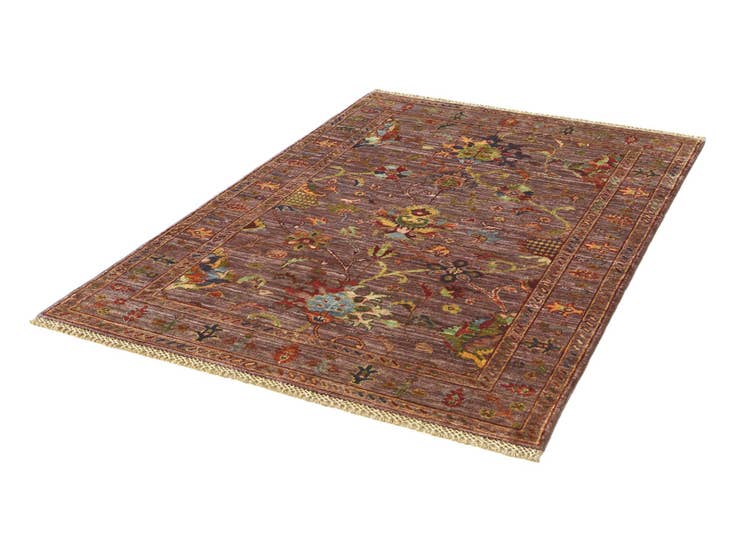 Detail image of 3' 3 x 4' 10 Hand Knotted Ariana Ziegler Rug