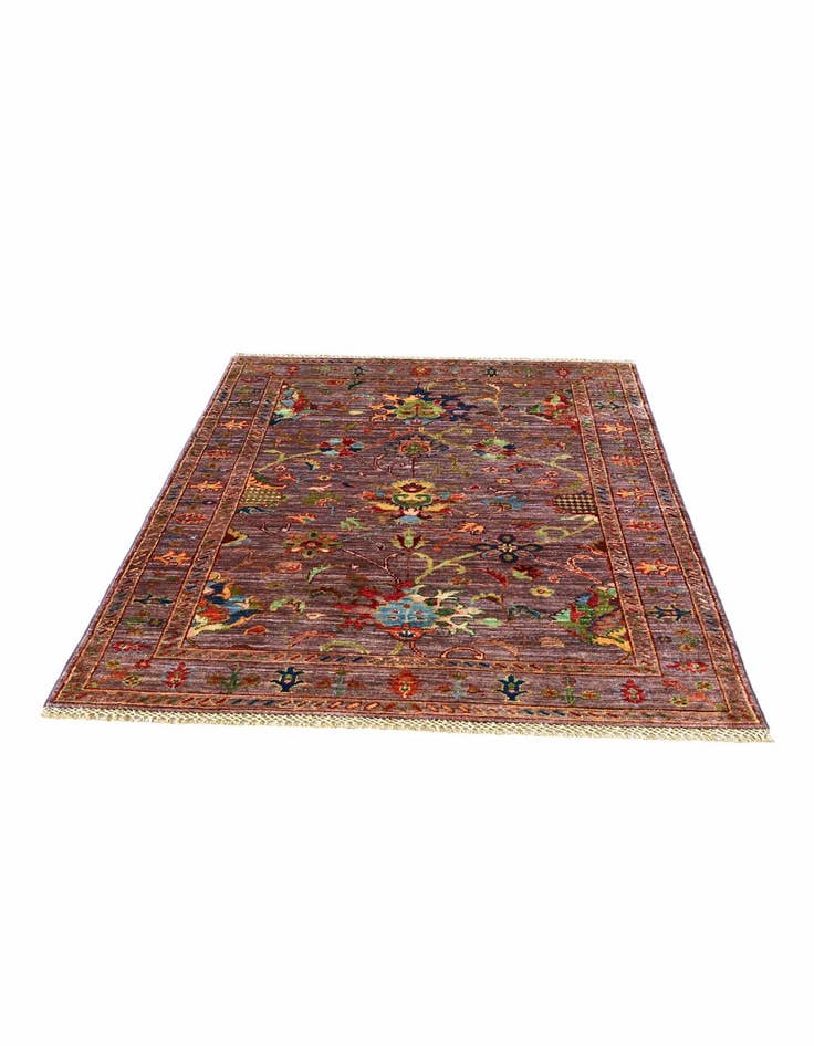 Detail image of 3' 3 x 4' 10 Hand Knotted Ariana Ziegler Rug