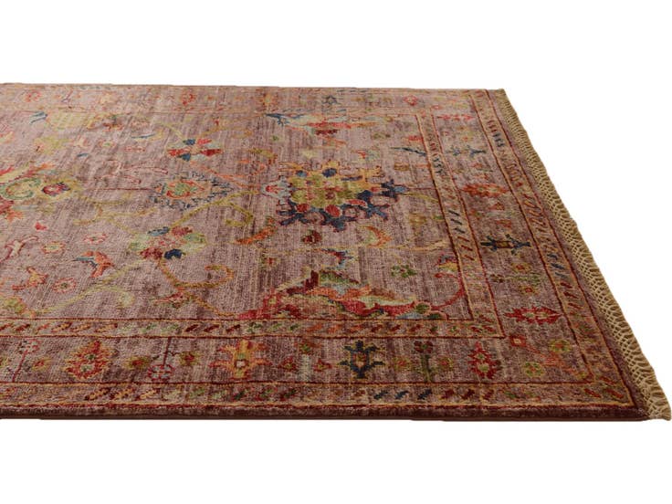 Detail image of 3' 3 x 4' 10 Hand Knotted Ariana Ziegler Rug