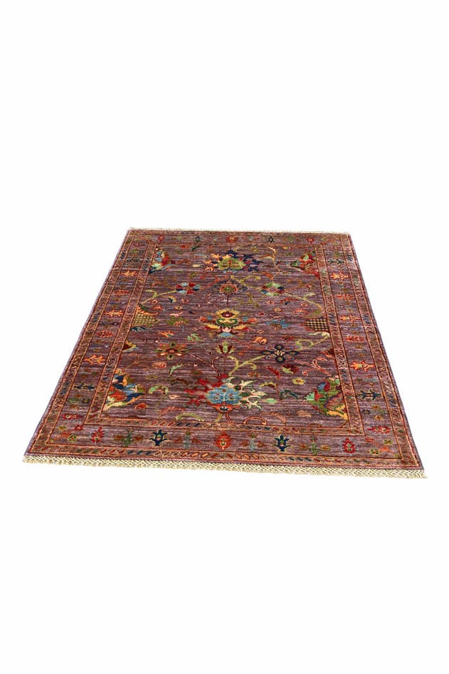 Detail image of 3' 3 x 4' 10 Hand Knotted Ariana Ziegler Rug