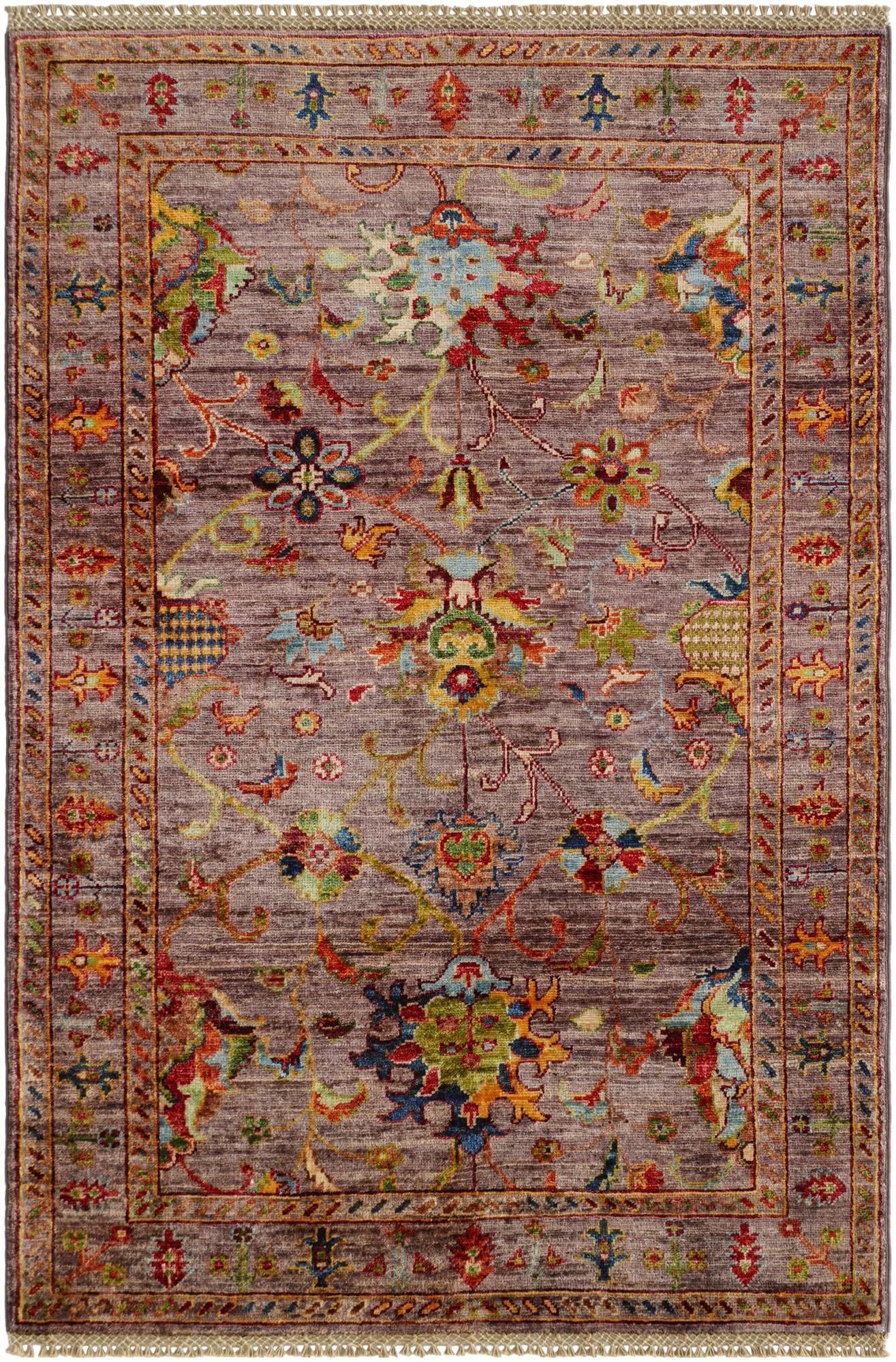 3' 3 x 4' 10 Hand Knotted Ariana Ziegler Rug