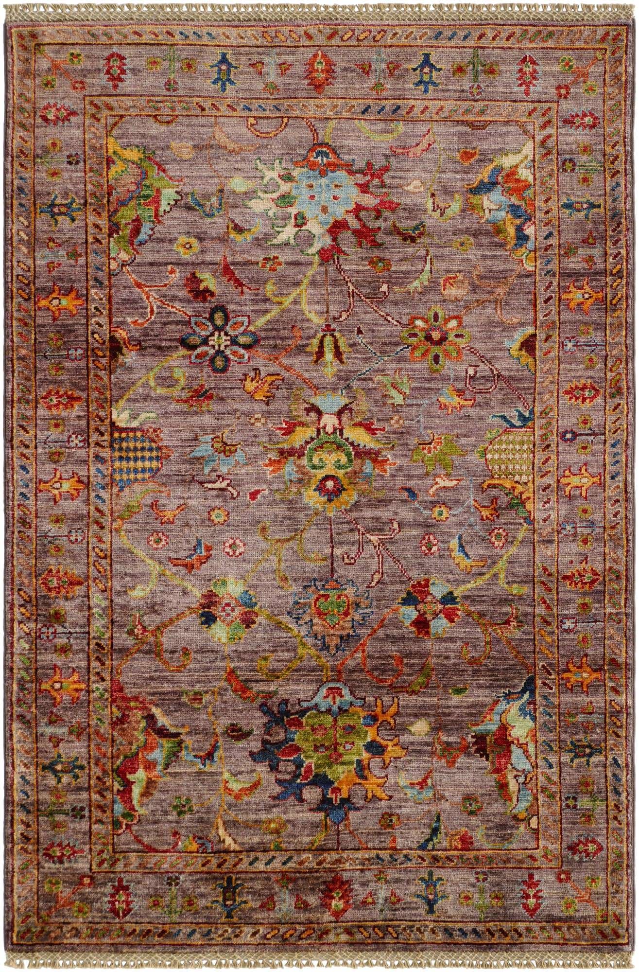 3' 3 x 4' 10 Hand Knotted Ariana Ziegler Rug