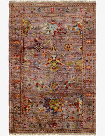 3' 3 x 4' 10 Hand Knotted Ariana Ziegler Rug
