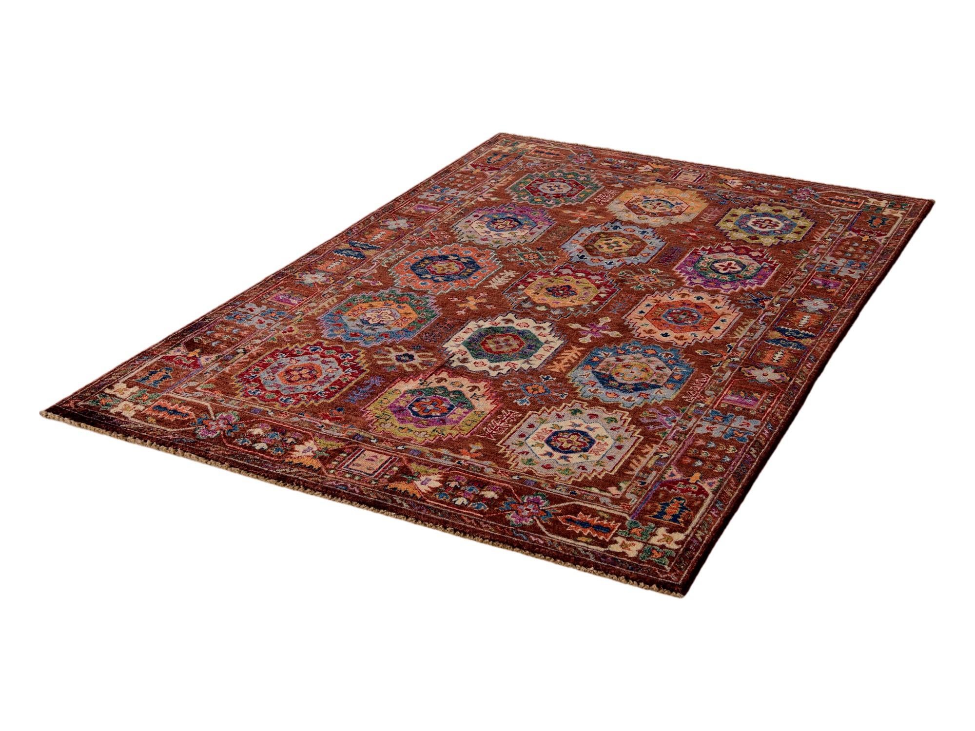 4' 2 x 6' 6 Hand Knotted Ariana Ziegler Rug