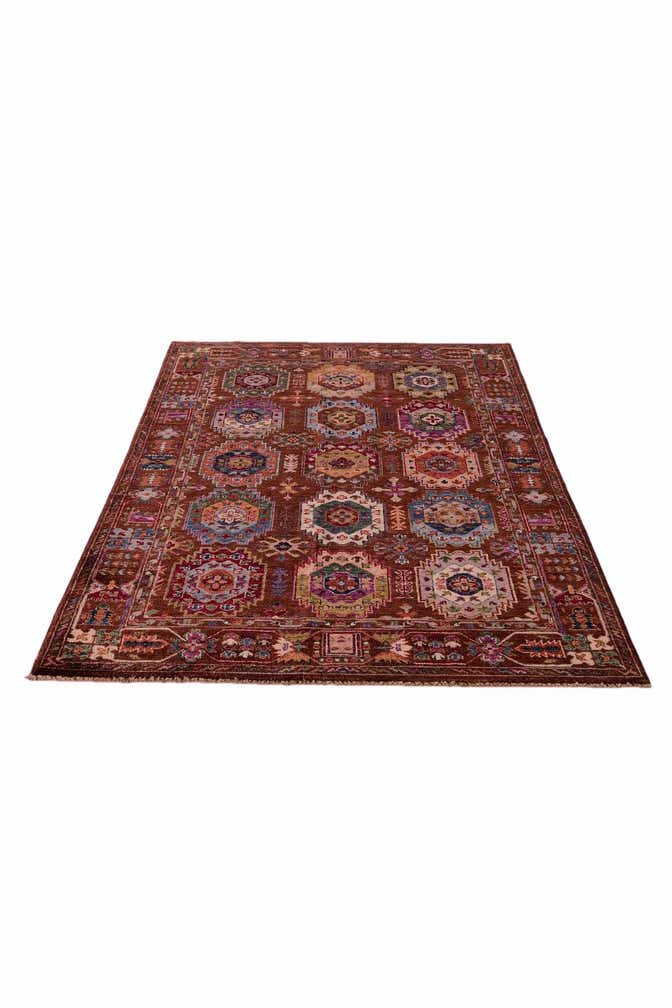 4' 2 x 6' 6 Hand Knotted Ariana Ziegler Rug