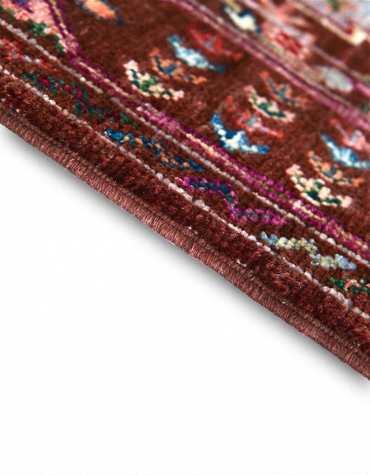 Detail image of 4' 2 x 6' 6 Hand Knotted Ariana Ziegler Rug