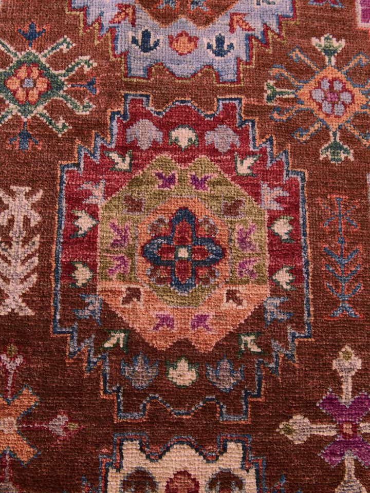 4' 2 x 6' 6 Hand Knotted Ariana Ziegler Rug