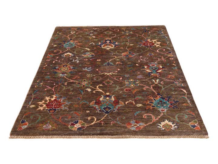 3' 10 x 5' 10 Hand Knotted Ariana Ziegler Rug