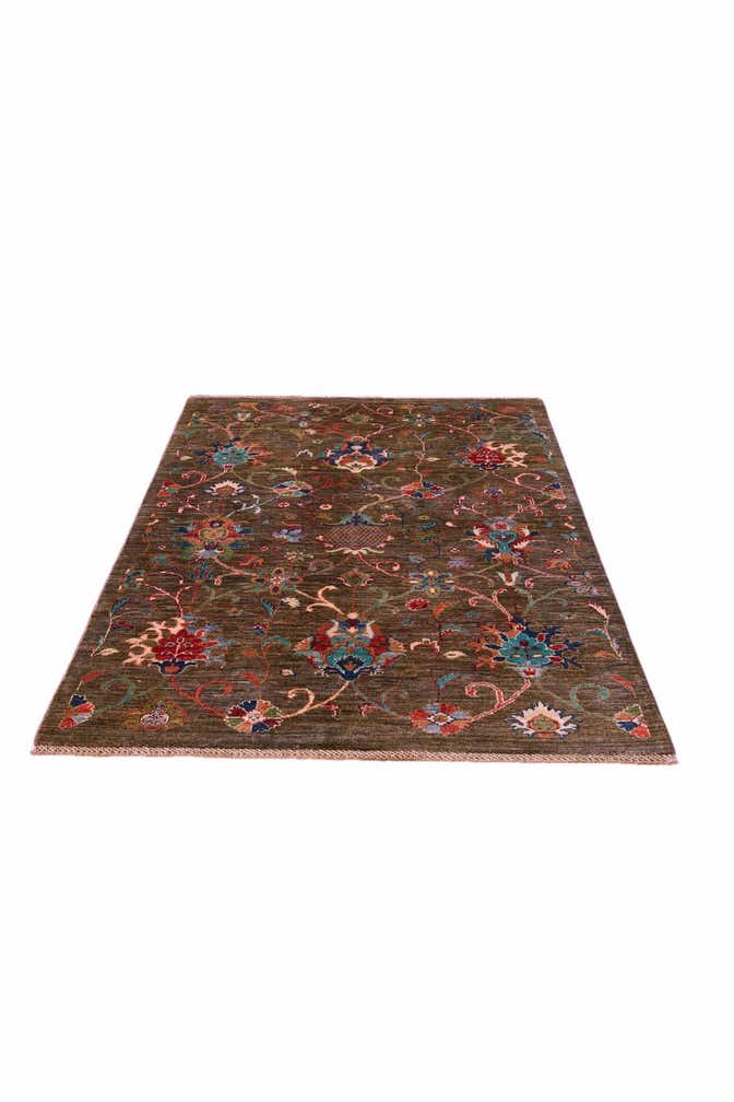 3' 10 x 5' 10 Hand Knotted Ariana Ziegler Rug