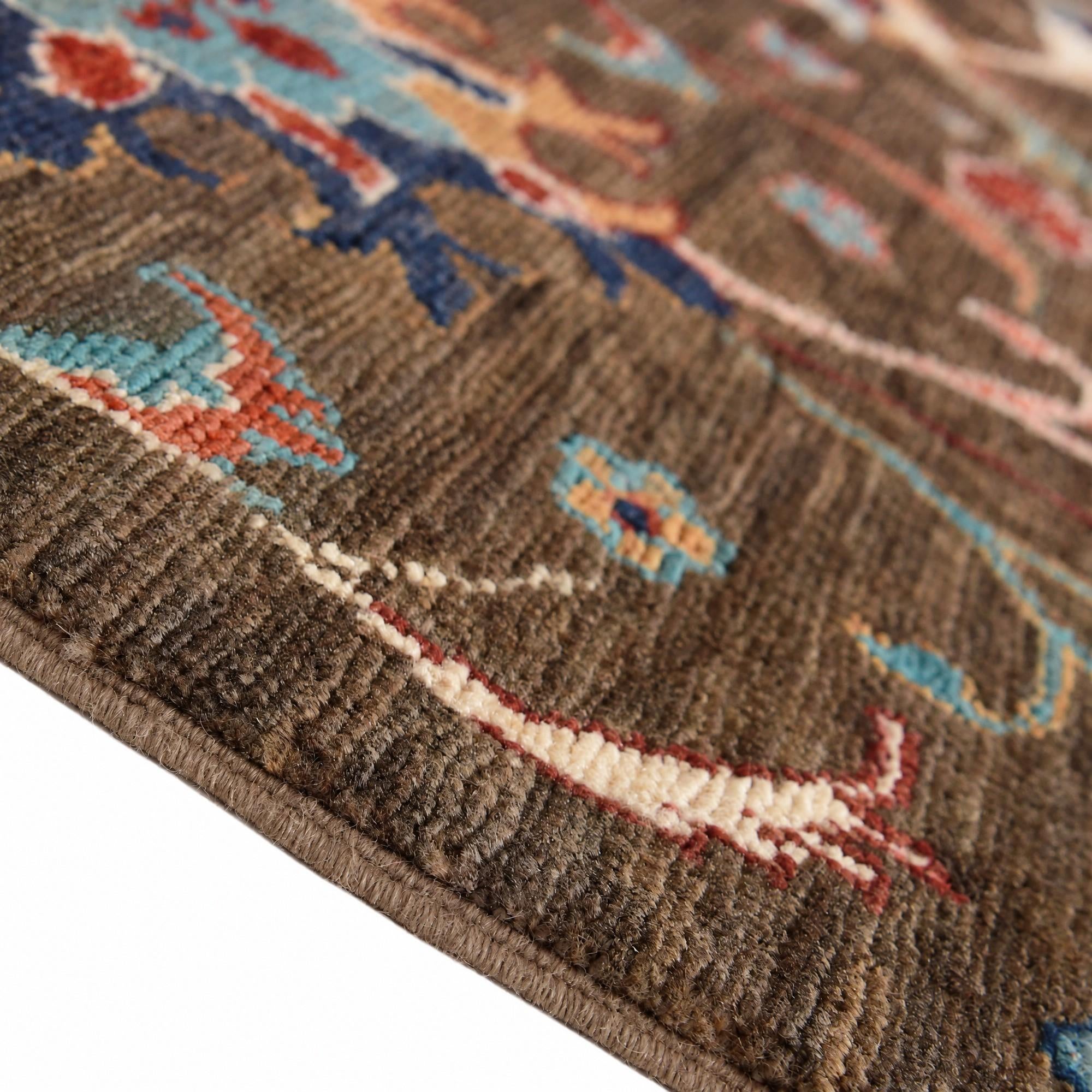 115cm x 180cm Hand Knotted Ariana Ziegler Rug