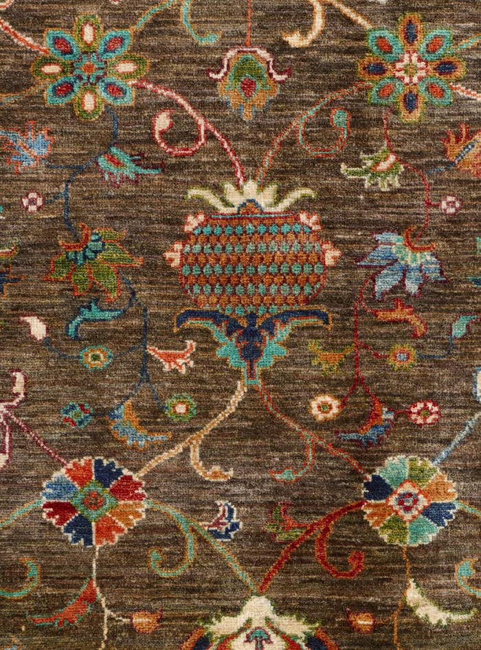 Detail image of 3' 10 x 5' 10 Hand Knotted Ariana Ziegler Rug