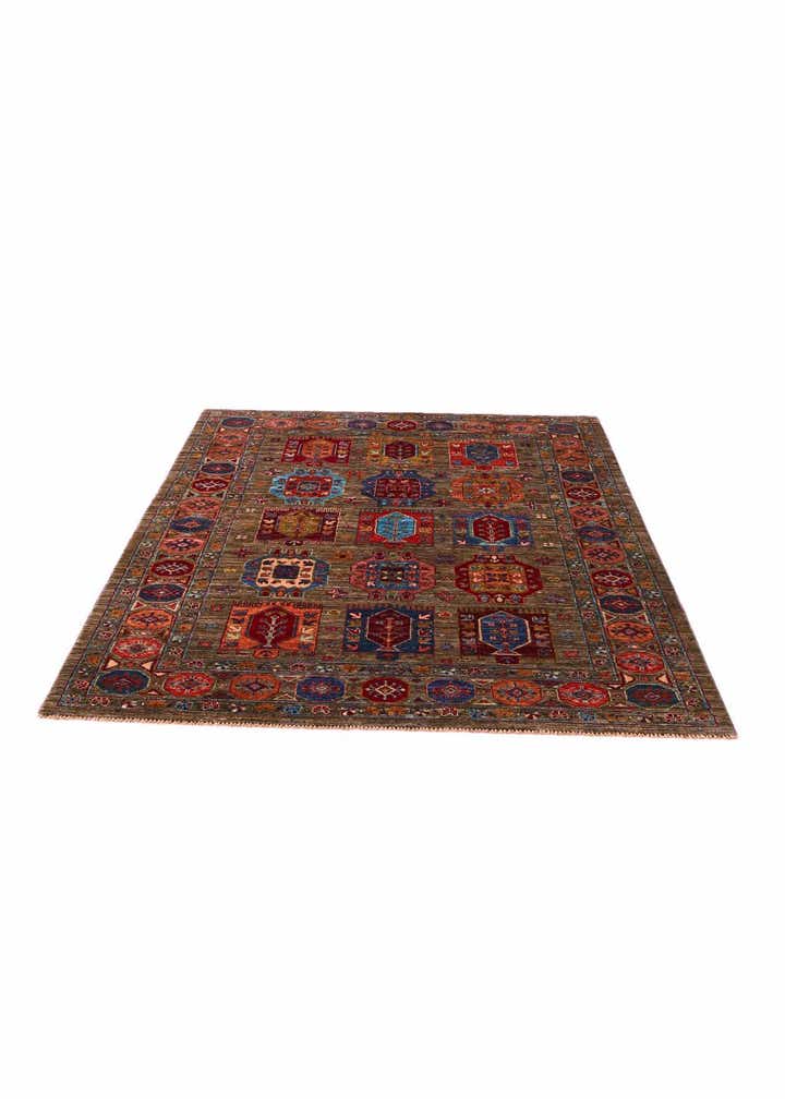 5' x 6' 11 Hand Knotted Ariana Ziegler Rug
