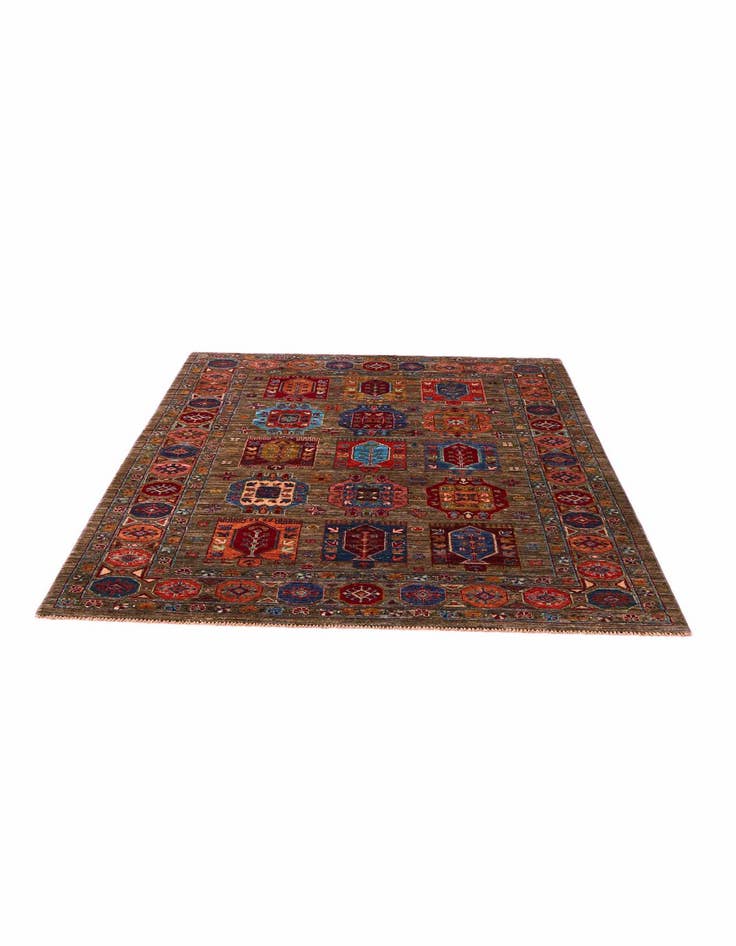 Detail image of 5' x 6' 11 Hand Knotted Ariana Ziegler Rug