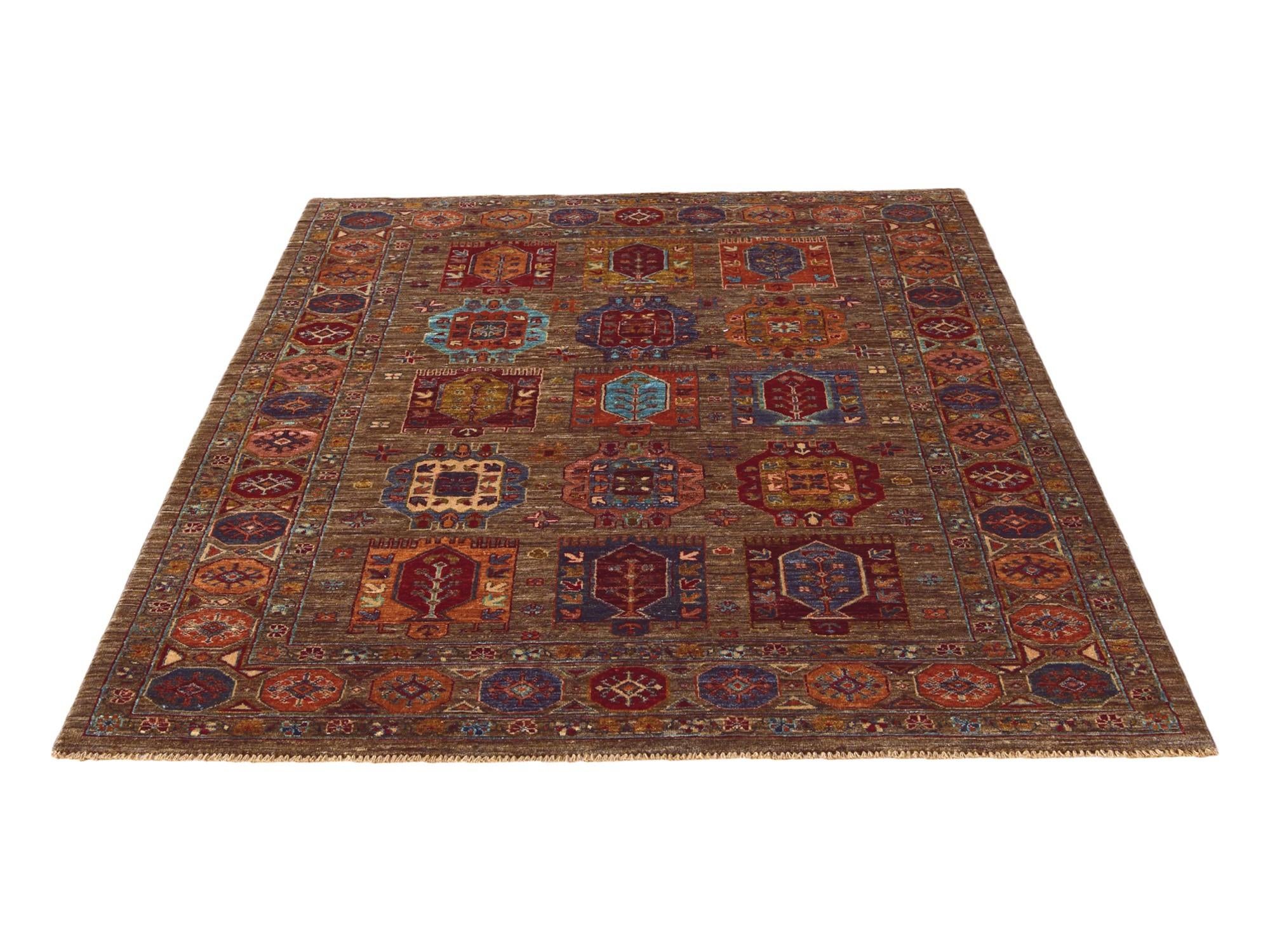 5' x 6' 11 Hand Knotted Ariana Ziegler Rug