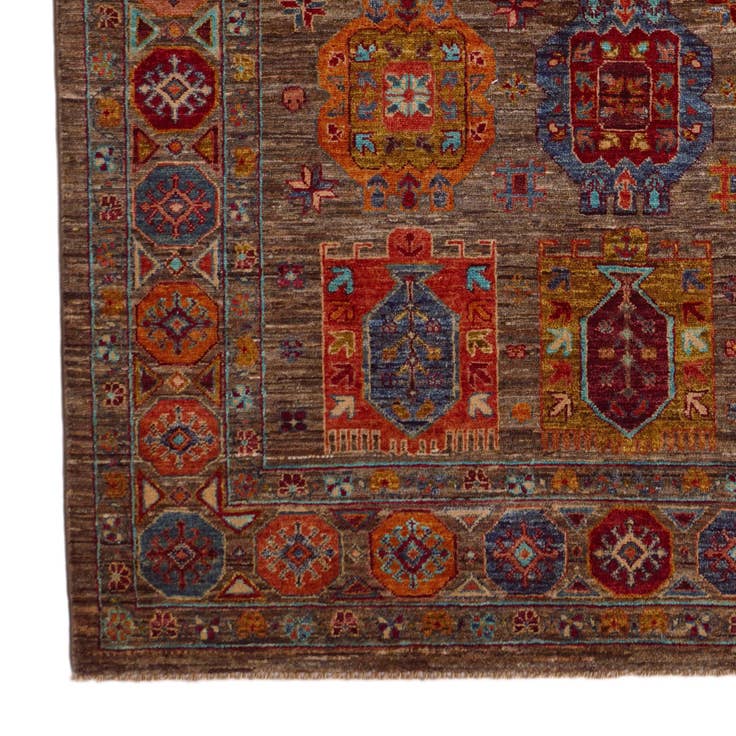 Detail image of 5' x 6' 11 Hand Knotted Ariana Ziegler Rug