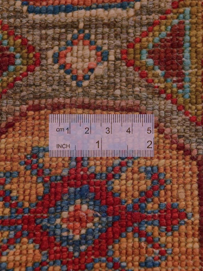 Detail image of 5' x 6' 11 Hand Knotted Ariana Ziegler Rug