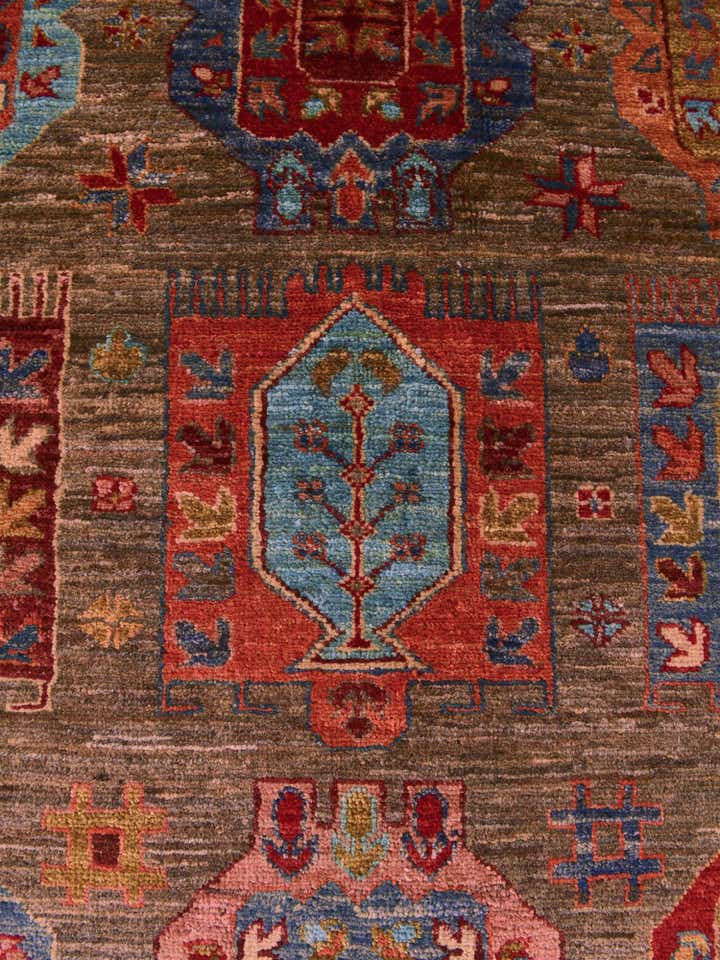 5' x 6' 11 Hand Knotted Ariana Ziegler Rug