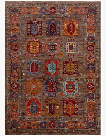 5' x 6' 11 Hand Knotted Ariana Ziegler Rug