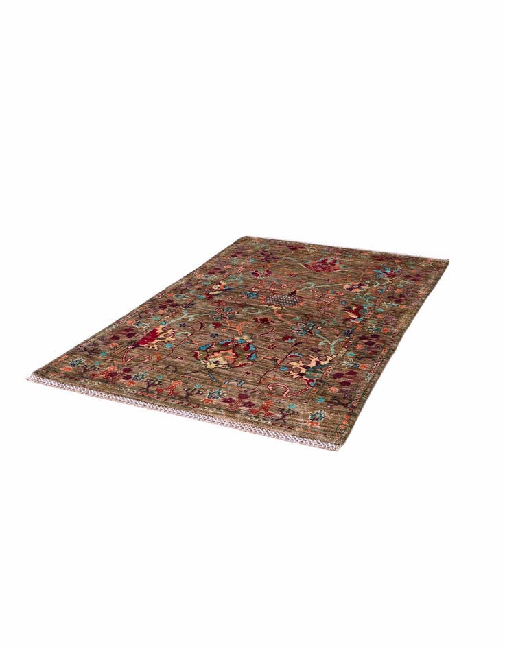 Detail image of 3' 1 x 4' 11 Hand Knotted Ariana Ziegler Rug