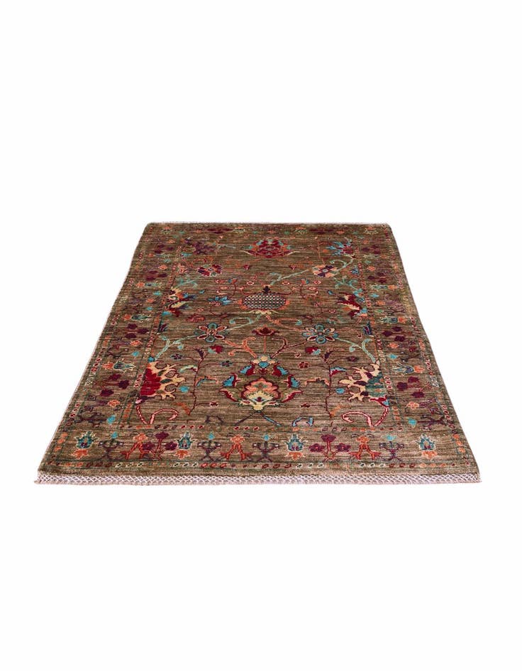 Detail image of 3' 1 x 4' 11 Hand Knotted Ariana Ziegler Rug