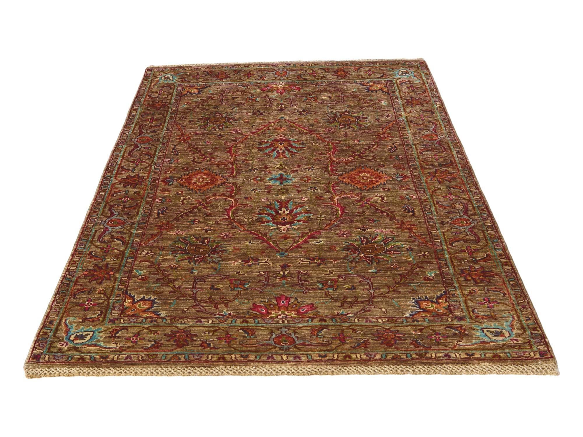 4' x 6' 5 Hand Knotted Ariana Ziegler Rug