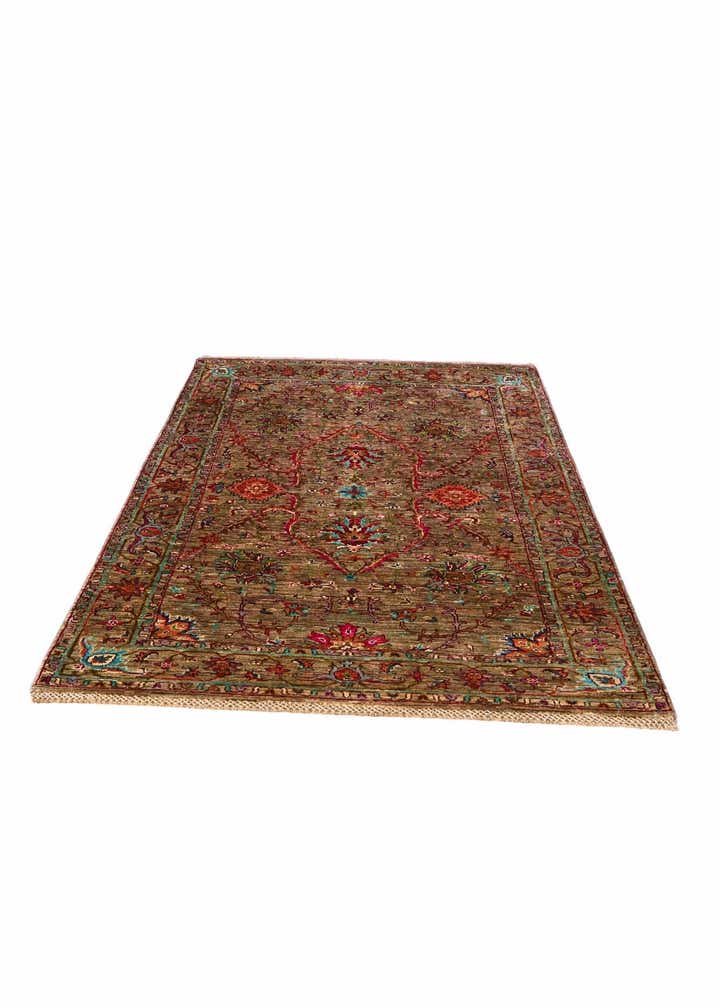 4' x 6' 5 Hand Knotted Ariana Ziegler Rug