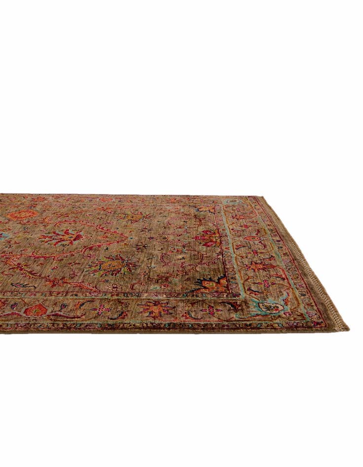 Detail image of 4' x 6' 5 Hand Knotted Ariana Ziegler Rug