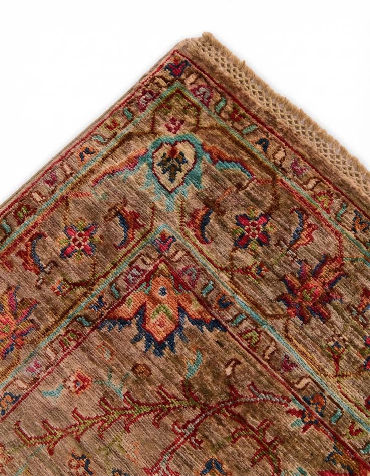 Detail image of 4' x 6' 5 Hand Knotted Ariana Ziegler Rug