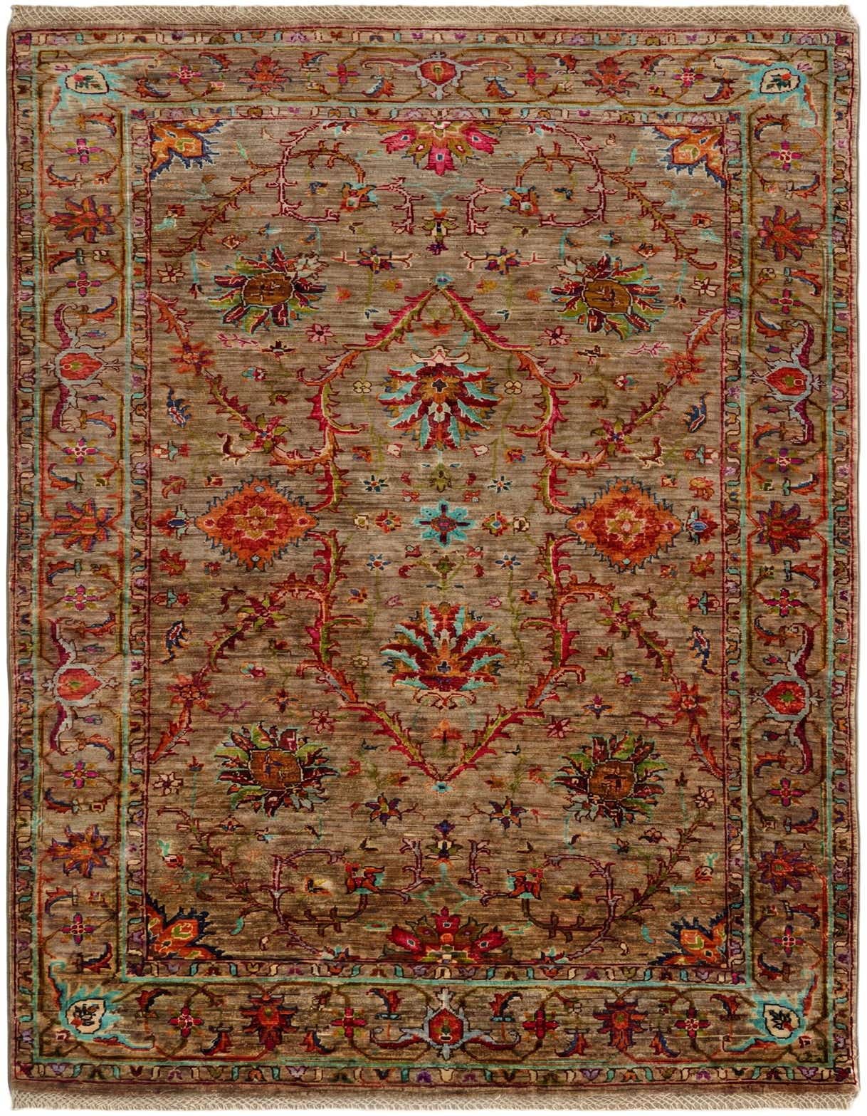 4' x 6' 5 Hand Knotted Ariana Ziegler Rug