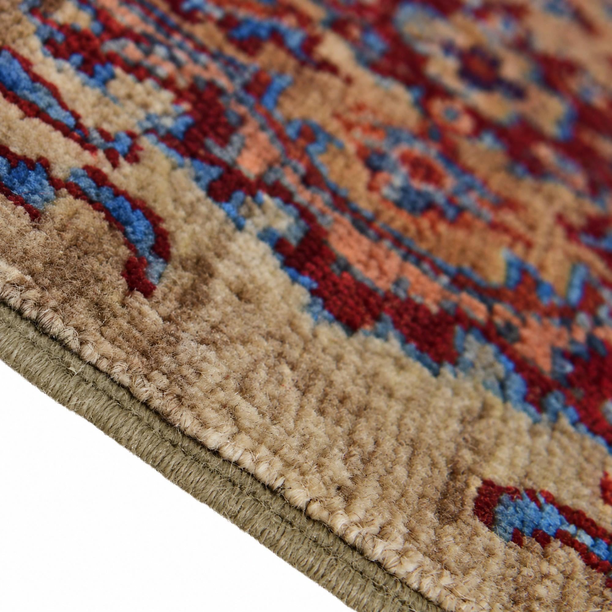 Detail image 8 of 12: 3' 4 x 5' Hand Knotted Ariana Ziegler Rug