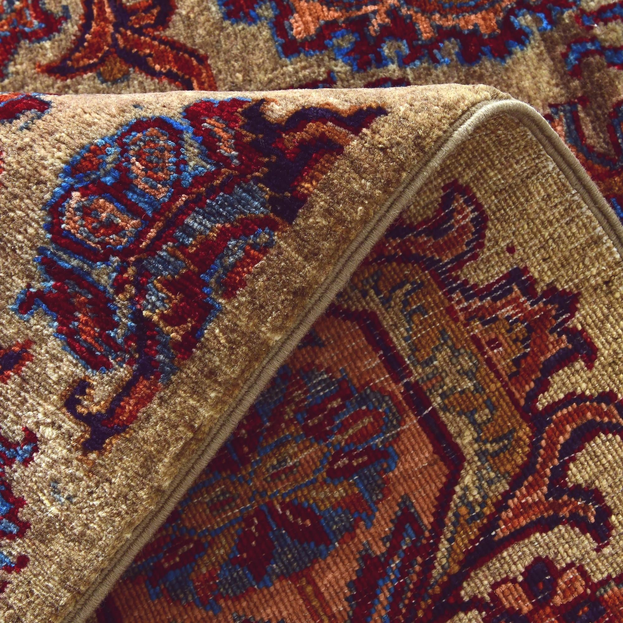 3' 4 x 5' Hand Knotted Ariana Ziegler Rug