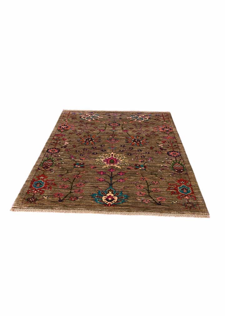 4' 1 x 6' 2 Hand Knotted Ariana Ziegler Rug