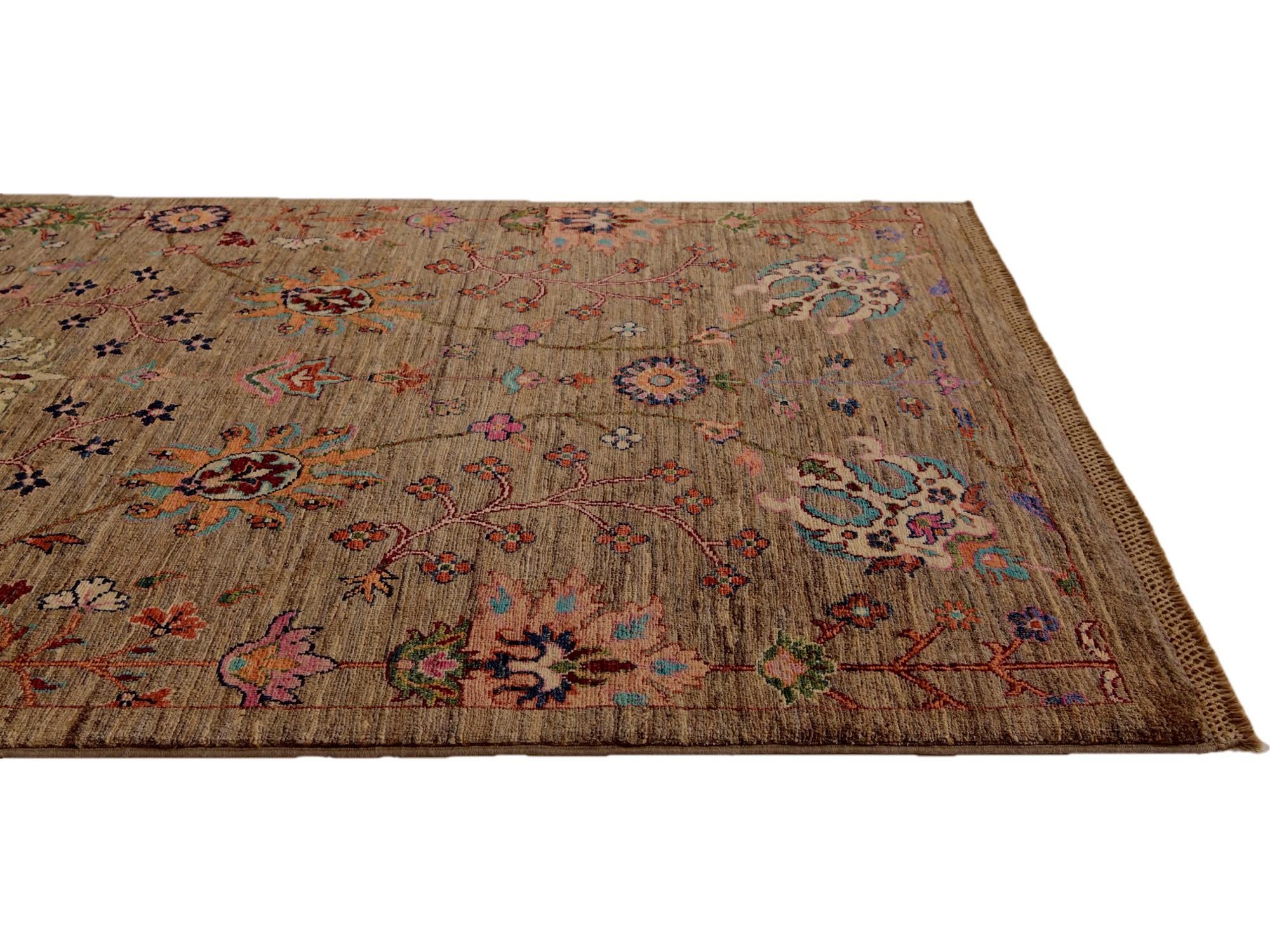 4' 1 x 6' 2 Hand Knotted Ariana Ziegler Rug