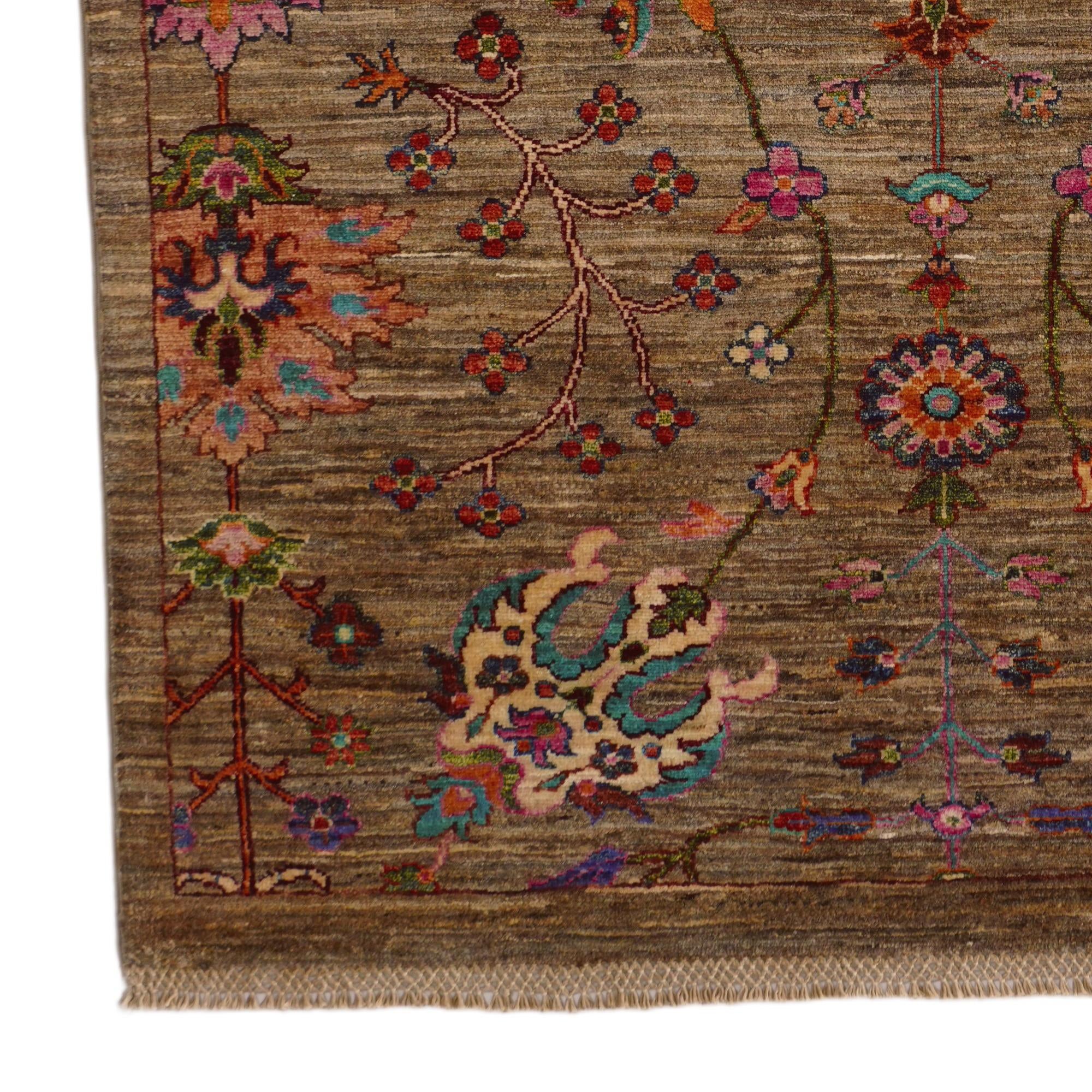 4' 1 x 6' 2 Hand Knotted Ariana Ziegler Rug