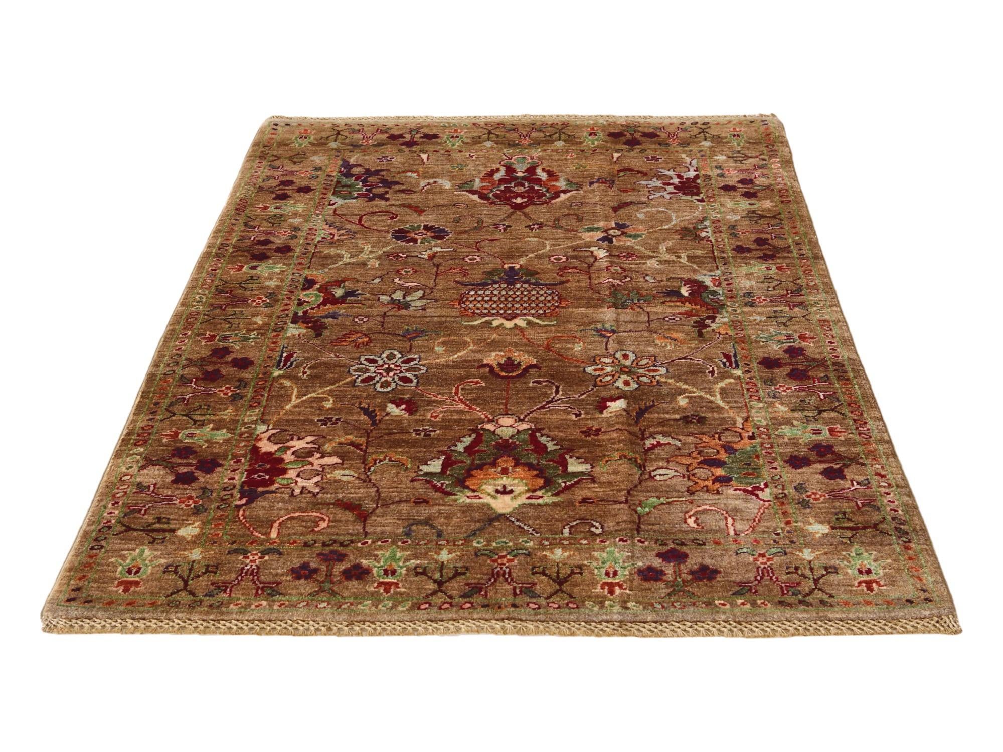 3' 3 x 4' 11 Hand Knotted Ariana Ziegler Rug