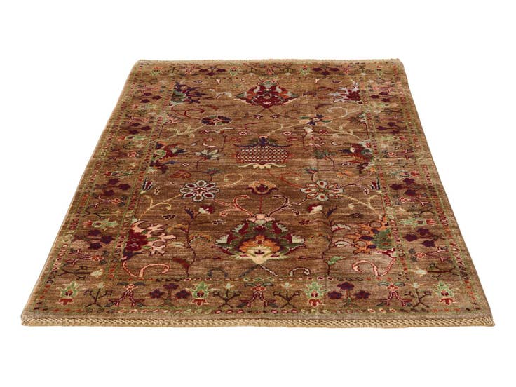 Detail image of 3' 3 x 4' 11 Hand Knotted Ariana Ziegler Rug