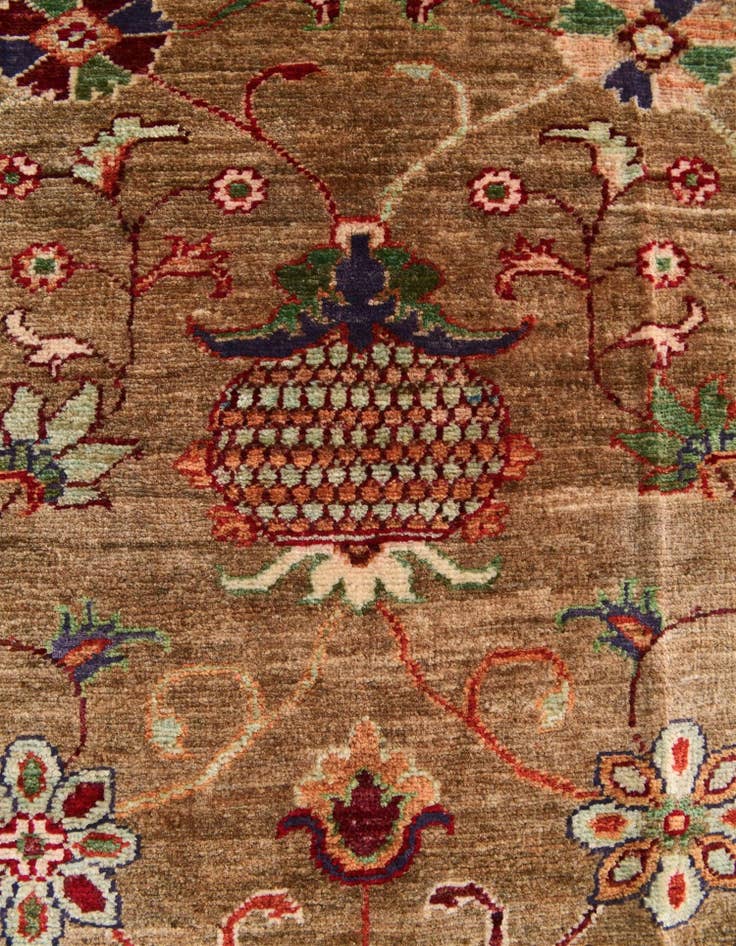 Detail image of 3' 3 x 4' 11 Hand Knotted Ariana Ziegler Rug