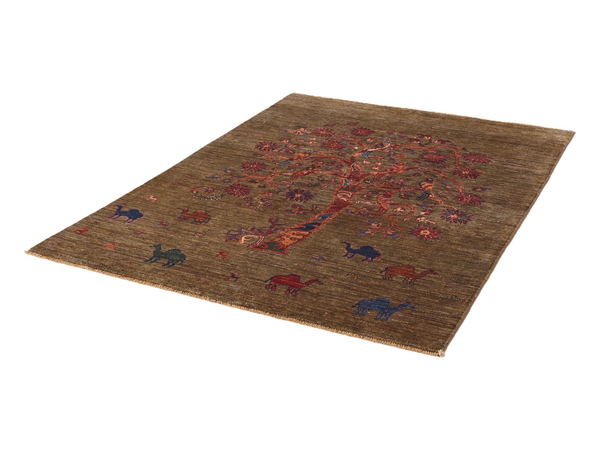 4' 3 x 5' 11 Hand Knotted Ariana Ziegler Rug