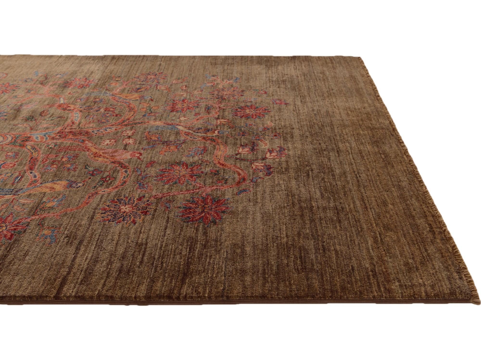 4' 3 x 5' 11 Hand Knotted Ariana Ziegler Rug