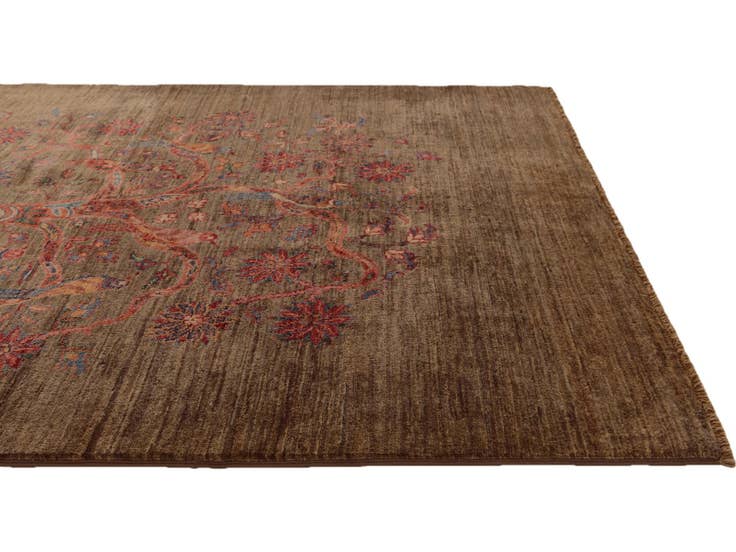 Detail image of 4' 3 x 5' 11 Hand Knotted Ariana Ziegler Rug