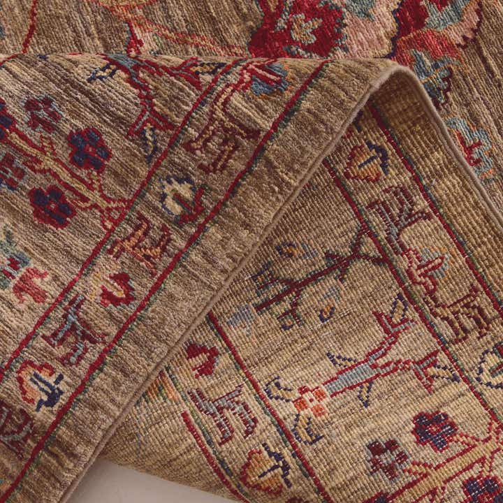 4' x 5' 10 Hand Knotted Ariana Ziegler Rug
