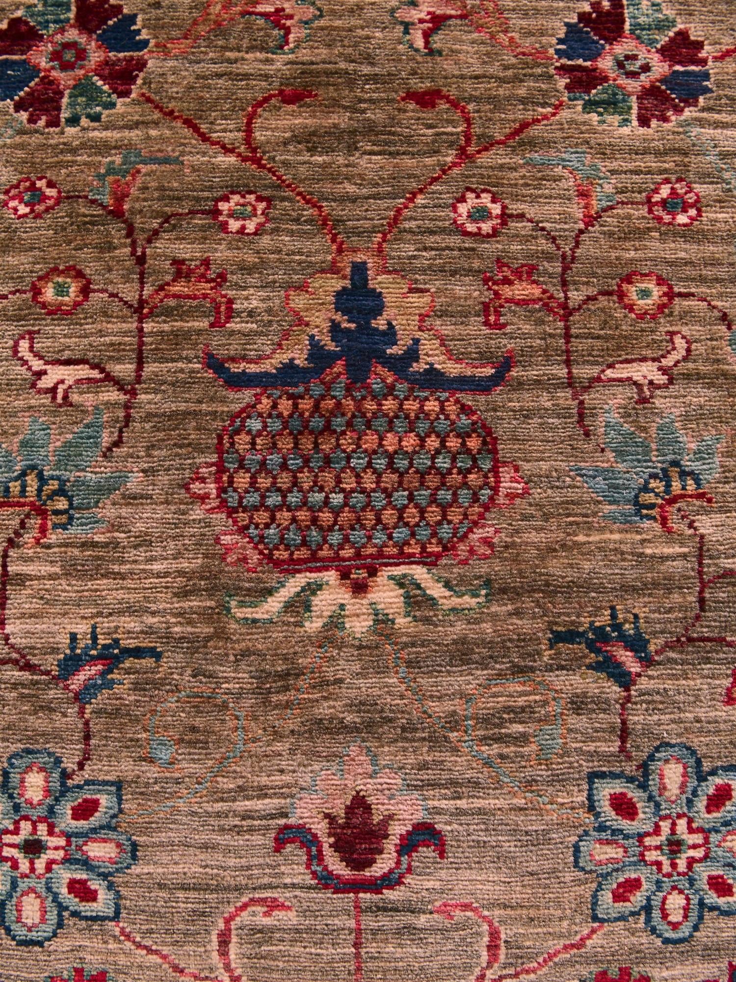 4' x 5' 10 Hand Knotted Ariana Ziegler Rug